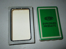 DuPont Explosives Products Rare Playing Cards Sealed Dupont Vintage