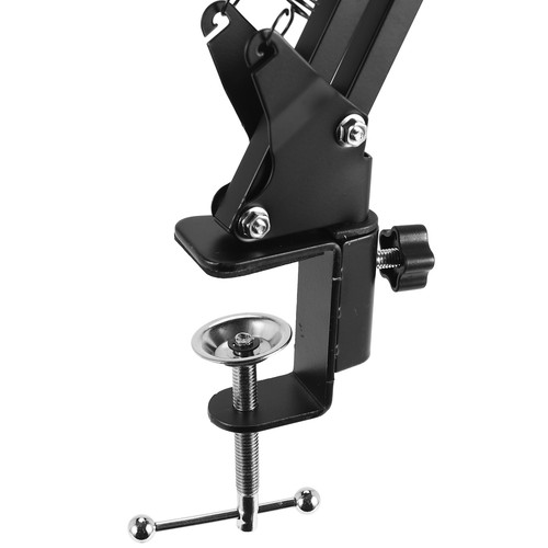 2X(Mikrofon Scheren Arm StäNder 75 Cm Hohe Tisch Ausleger Mikrofon AufhäNgu4825 - Bild 3 von 6