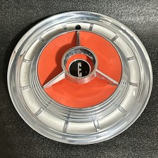 Rare 1958 59 60 Edsel Red Spinner Hubcap Wheel Cover Hub Cap Citation Ranger 1