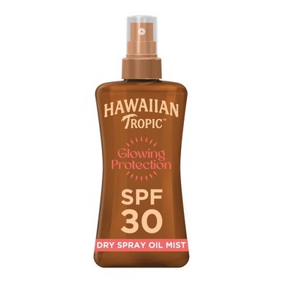 Hawaiian Tropic Glowing Protection Sunscreen Dry 200 ml (1er Pack), Standard 