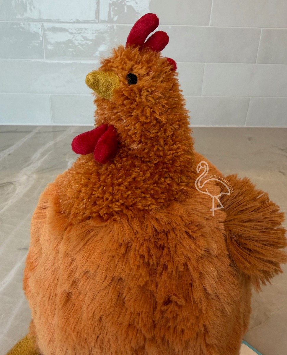 Jellycat Cecile Chicken - with Tags - Rooster Bird Farm