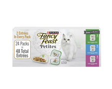 Gourmet Wet Cat Food Variety Pack, Petites Gravy Collection,1.4 oz Tubs -24 Pack