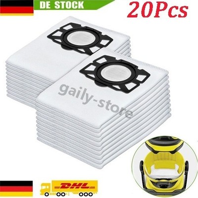 20X Staubsaugerbeutel für Kärcher WD4 WD5 WD6 MV4 MV5 MV6 MV WD 4 WD 5 WD 6 DHL