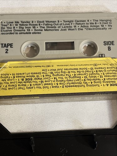 Marty Robbins: His Greatest Finest Performances 1983 (Cassette) Tape 2 - Bild 7 von 8