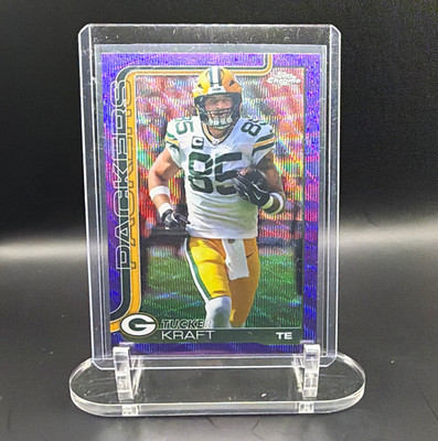 Topps 2025 Chrome Tucker Kraft Packers #108 Purple Refractor /75