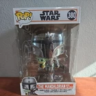 Funko Pop! Star Wars - Jumbo 10" - Mandalorian With The Child - #380