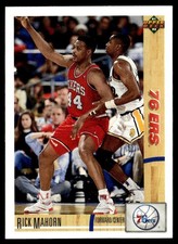 1991-92 Upper Deck Rick Mahorn Philadelphia 76ers #42