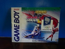 Winther Olympics Game Boy Instruction Booklet