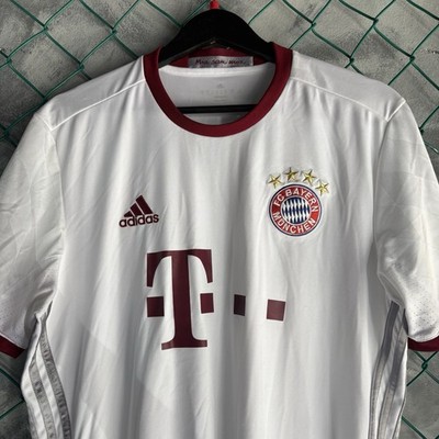Maillot Adidas FC Bayern Munich Third 2016-2017 - Blanc - Taille XL - Vintage