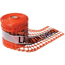 Rete da Cantiere Lavori in Corso TENAX Nastro Recinsione Segnaletica PVC Arancio