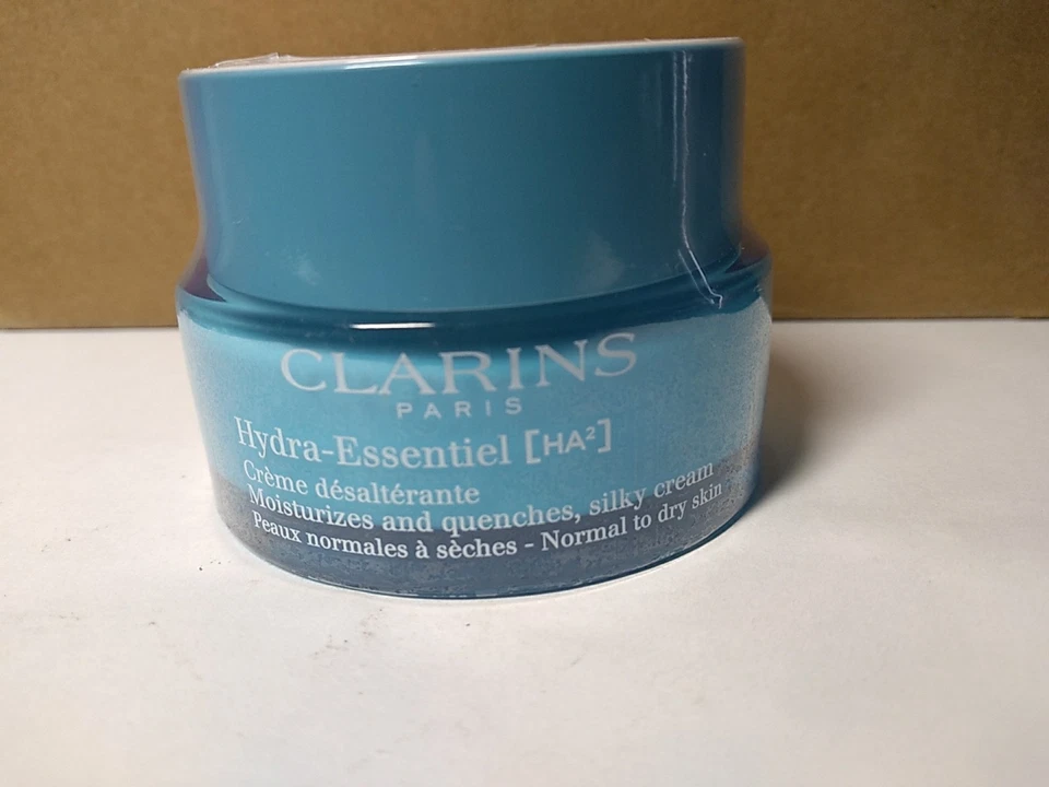 Clarins Hydra-Essentiel Hidrata y Apaga, Crema SEDOSA 1,7 oz / 50 ml Nueva sin caja Foto 3 de 4