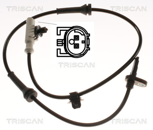 ABS Sensor Raddrehzahl Triscan 8180 10114 FüR Toyota CitroËN Peugeot Aygo KGB40-image