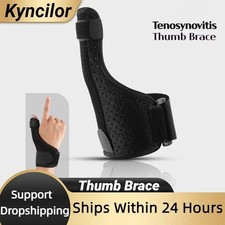 Sport Thumb Wrist Support Brace Carpal Tunnel Sprain Splint Arthritis Left Right