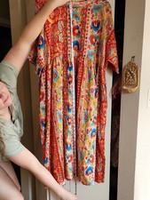 Botanical Boho Lightweight Summer Dress