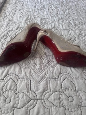 Christian Louboutin Mini Glitter Follies Strass Pump