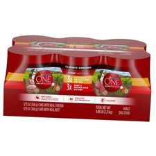 SmartBlend Canned Wet Dog Food 13 Ounce (Pack of 6) Variety Pack Ground 3.83 per gallon