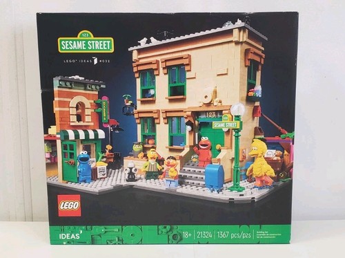 LEGO Ideas 123 Sesamstraße Set 21324 Neu Versiegelt Schneller Versand 