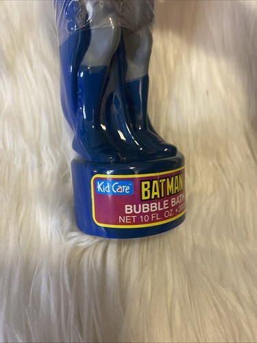 Vintage 1994 Kid Care Batman Bubble Bath Sealed Figure Bottle - Picture 3 of 7