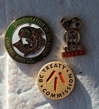 3 Aboriginal Native Canada event  badge Pin lot 2