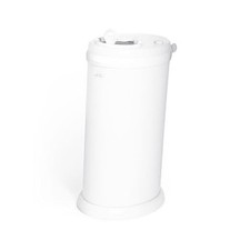 Steel Diaper Pail, Odor Locking, No Special Bag Required, Award-Winning, White