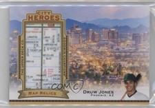 2023 Upper Deck Goodwin Champions City Heroes Map Relics Druw Jones #CH-DJ h1k