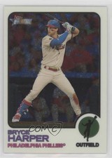 2022 Topps Heritage Chrome 648/999 Bryce Harper #245 0xz8