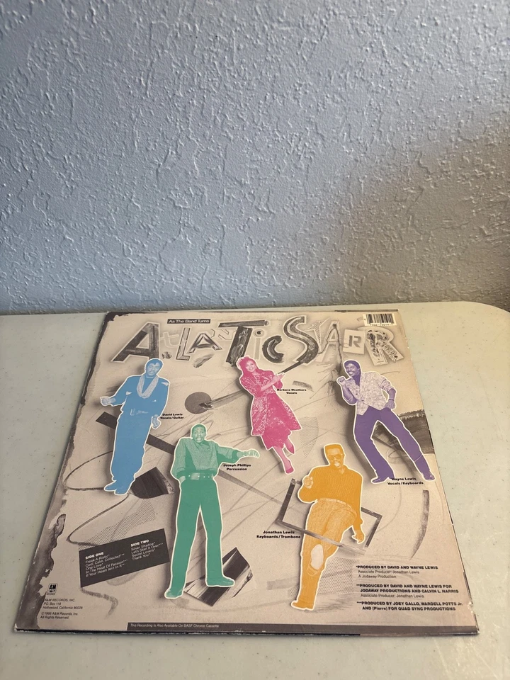 ATLANTIC STARR AS THE BAND TURNS VINYL REORD LP 1985 A&M RECORDS SP 5019 VG/VG+ Foto 2 de 4