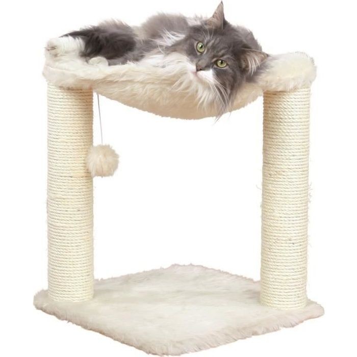 Arbre à chat griffoir avec hamac doux de 50 cm pour protéger vos meubles