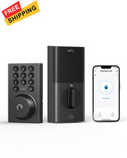 eufy Security Smart Lock C30, 1.63 inches x 2.57 x 6.05 inches, Black 