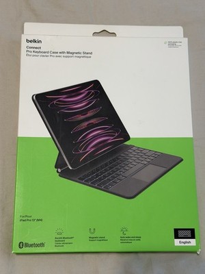 Belkin Pro Keyboard Case w/Magnetic Stand for iPad Pro 13'' (M4/M5) - Black
