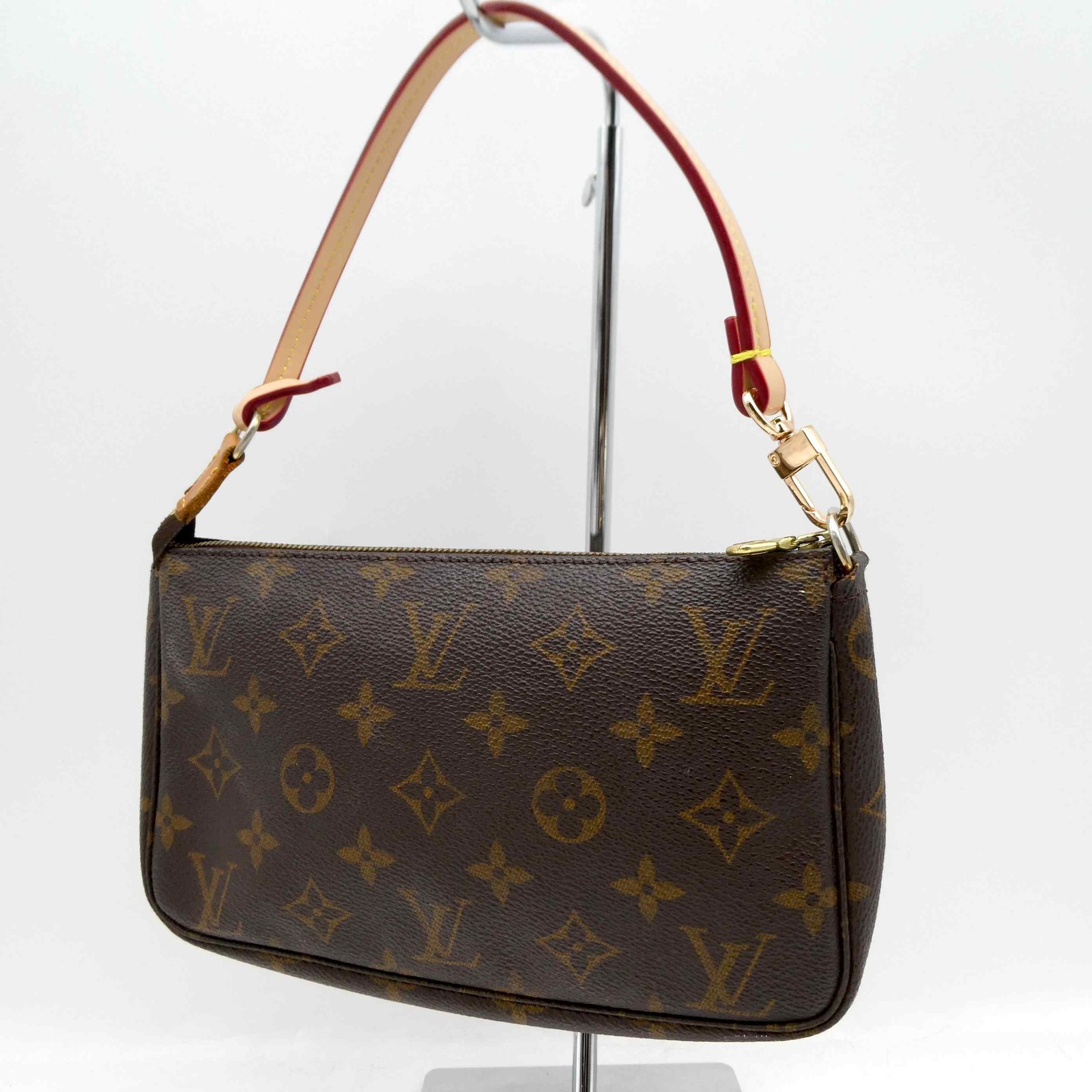 Louis Vuitton Pochette Accessoires Hand Bag PVC Leather M51980 Monogram 821