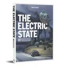 The Electric State RPG Core Rulebook Free League Publishing Tabletop Game Tee...