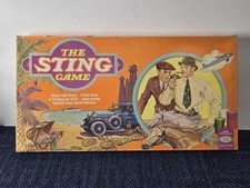 The Sting board Game 1976 Vintage 70s 3-4 Players Rare