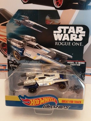 Hot Wheels Star Wars 2016 Carships Rebel U-Wing Fighter Rouge One New
