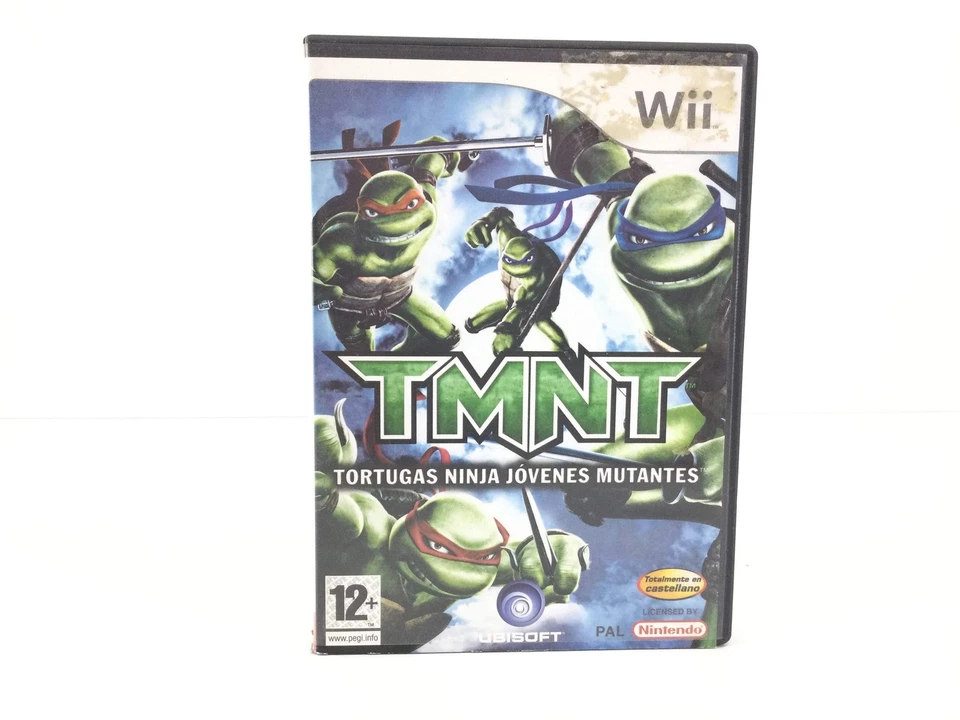 TMNT TORTUGAS NINJA JOVENES MUTANTES DE UBISOFT PARA NINTENDO Wii EN BUEN ESTADO, foto 1 de 5