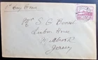 Jersey 1943 Blampied 3d FDC with Millbrook sub P.O.cancel
