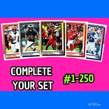2025 Panini Donruss BASE #1-250 You Pick and Complete a Set!