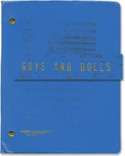 Gus Schirmer GUYS AND DOLLS Original script for the 1965 play #155325