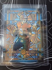 2025 Panini Mosaic Joe Burrow Bengals Stained Glass SSP Case Hit #5  Jumbo