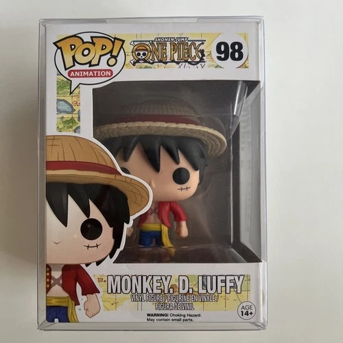 Funko Pop One Piece Glossy Hair Monkey D. Luffy 98 JJL170628 Barcode SEE PICS