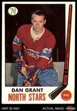 1969 Topps #125 Danny Grant North Stars 4 - VG/EX