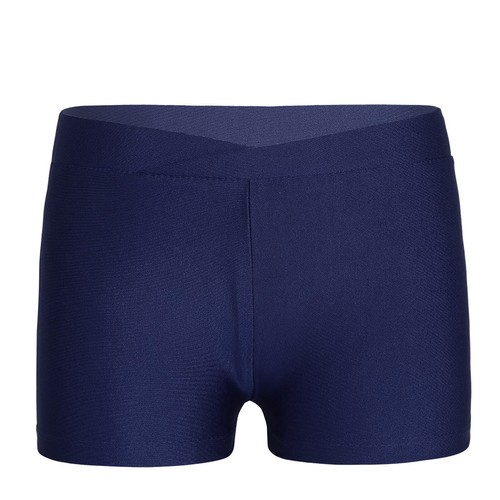 Kids Girls Crop Top With Shorts Gymnastic Outfits Fitness Tracksuit Dance Gym - Picture 21 of 90