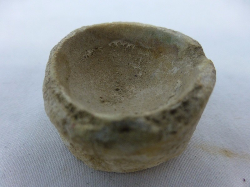 Antique Pre-Columbian pottery / figural fragment, part of collection [Y8-W7-A8]