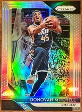 2018 Panini Prizm Silver Prizm Donovan Mitchell #143 | 2nd Year | Utah Jazz