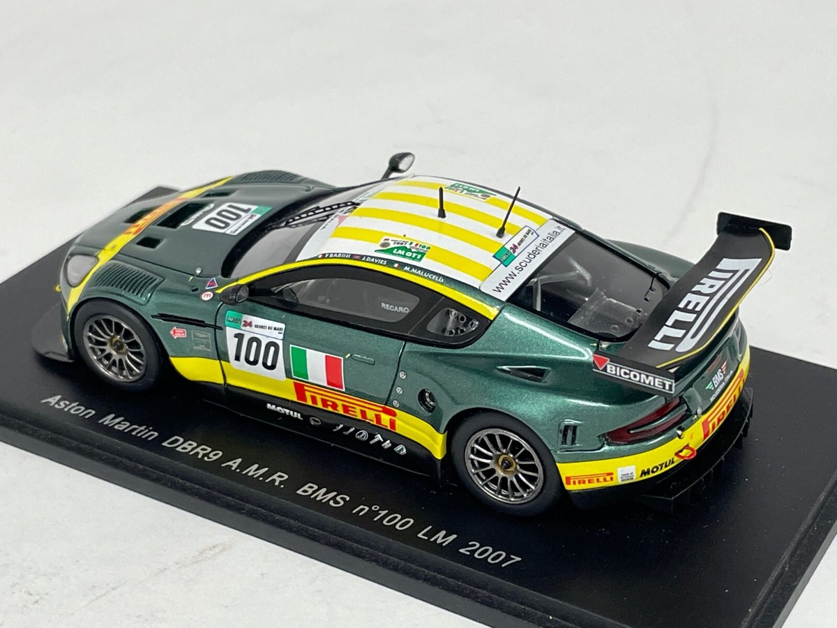 1/43 Spark Aston Martin DBR9 car #100 AMR BMS 2007 24 LeMans S1211