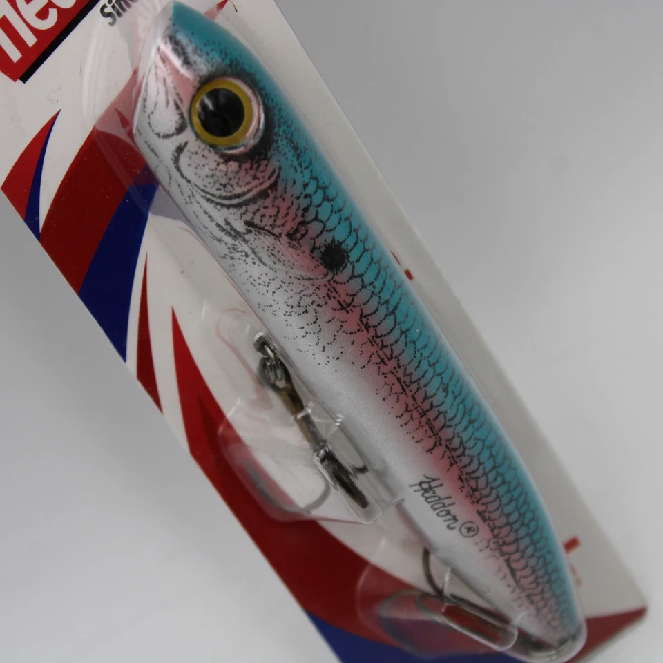 Señuelo de pesca Heddon Chug'n Spook acabado G sábalo azul X9556 GBLSD Topwater 4-7/8 pulgadas Foto 2 de 4