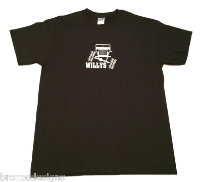 Off Roading - Willys Flexing Flatty CJ-2A Jeep - T-Shirt S, M, L, XL, 2XL, 3XL