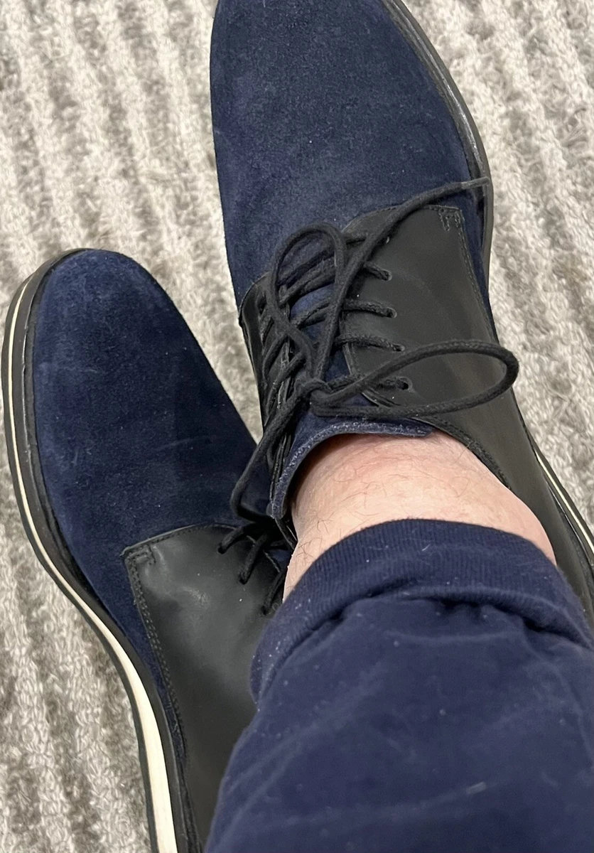 Pierre Hardy Leather Suede Lace-up Shoes. Size Marked Size 40 FR (7-7.5 US)