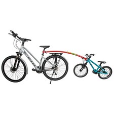 Trail-Gator barra traino bicicletta coda traino bicicletta bambini insieme ad adulti trailgator
