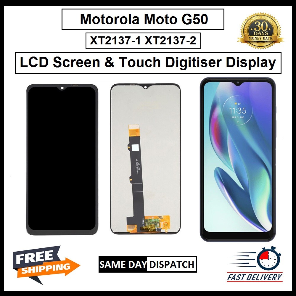 Image 1 - For Motorola Moto G50 XT2137-1 Display Screen Digitizer Replacement LCD